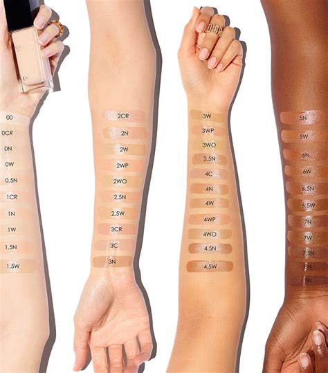 dior forever skin glow 0.5 n|dior forever glow shades.